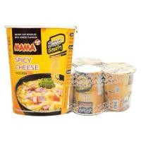 ราคา Mama Spicy Cheese มาม่าคัพ บะหมี่กึ่งสำเร็จรูป รสสไปซี่ชีส 63g (6ถ้วย) มาม่าชีส มาม่าถ้วย (40114319454)