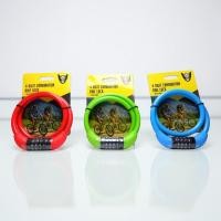 ราคา สายล๊อคจักรยาน LOCK CHASER สลิง 4 รหัส เปลี่ยนรหัสได้ (45860180066)