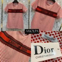 ราคา พร้อมส่ง!! เสื้อยืด Christian Dior Collection RED DOT ลายใหม่ 2021SS งานน่ารักมาก ผ้าเด้งใส่สบายมากกกก ห (4479169816)