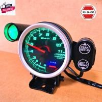 ราคา วัดรอใหญ่ 80 มม. STS26A เกย์วัดรอ เกจวัดรอ 9000-11000 RPM ใส่ได้ทั้งดีเซลและเนซิน (27456839025)