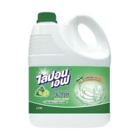 ราคา แกลลอน 3.2 ลิตร น้ำยาล้างจาน ตรา ไลปอน เอฟ สูตรอนามัย / มะกรูด (56455357045)