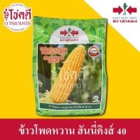 ราคา ข้าวโพดหวาน ฮันนี่คิงส์ 40 ฮันนี่คิง เมล็ดข้าวโพด ข้าวโพดหวานลูกผสม F1 เมล็ดพันธุ์ ตราศรแดง บรรจุ 1 กิโลกรัม / 200 กรัม (22443785945)