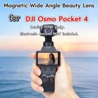 ราคา เหมาะสําหรับ DJI Osmo Pocket 4 Magnetic Widening Lens Beauty Whitening Filter Accessories (49061099733)
