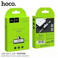 ราคา Hoco รุ่น LS26 หัวแปลงType-C 2in1 Audio Converter ชาร์จ+ฟังเพลง (แท้) (5544463021)