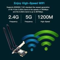 ราคา ❤ Pci Express 7265Ac 2.4G / 5G Dual Band Intel 7265Ngw 867Mbps Wireless Pci-E Wi-Fi Bluetooth 4.2 (24231601904)