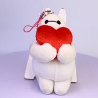 ราคา พวงกุญแจ Baymax (Big Hero 6) Heart Strap Plush Keychain from Tokyo Disney Resort (มือสอง) (24896526696)