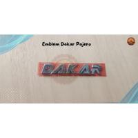 ราคา สัญลักษณ์ Pajero Dakar / สัญลักษณ์โลโก้ท้ายรถ Pajero / ป้ายสัญลักษณ์ Pajero Dakar chrome Dakar (49909590678)