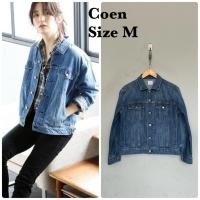 ราคา coen แจ็คเก็ตยีนส์มือสองของแท้ (40461149330)