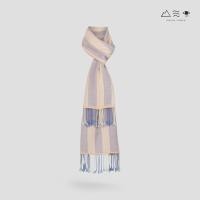 ราคา ผ้าพันคอฝ้ายทอมือย้อมสีธรรมชาติ 001 ลายทาง-01 (40801399082)