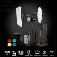 ราคา Godox Studio Flash QT600IIIM-D SET ชุดไฟสตูดิโอ 600W (รับประกัน 3ปี) (26987041258)