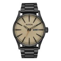 ราคา Nixon Sentry SS รุ่น NXA3561439-00 นาฬิกาข้อมือผู้ชาย สายสแตนเลส สีดำ หน้าปัด 42 มม. (6718750143)