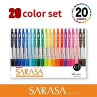 ราคา Zebra Sarasa Clip Gel Pen 0.5mm, 20 Colors JJ15-20CA (51303456863)