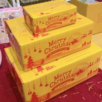 ราคา <พร้อมส่ง> กล่องไปรษณีย์เบอร์ 0 พิมพ์จ่าหน้า ลายคริสต์มาส กล่องพัสดุ (18765052588)