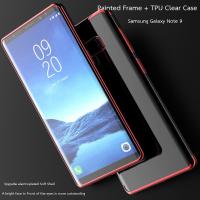 ราคา เคสกันกระแทก Vpower Painted frame Crystal Clear tpu soft Phone case for Samsung Galaxy Note 9 case cover (2061408200)