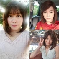 ราคา วิกผมสั้น วิกผมสั้นบ๊อบ วิกผมบ๊อบเท มีวอลลุ่มใส่แล้วเนียนเป็นธรรมชาติเส้นไหมนุ่มไม่เงา วิคผมเส้นไหมเกาหลี พร้อมส่งในไทย (6539465690)