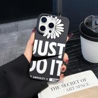 ราคา สีขาว Daisy Nike Swoosh Minimalist ความงามน่ารัก TPU กันกระแทกฝาครอบป้องกันปลอก PhoneCase สําหรับ IPhone 17 Pro Max 17 17AIR 16E 15 14 13 12 11 XR XS Max กรณี (45807676977)