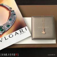 ราคา BVLGARI สร้อยคอมetalคู่ แบบแฟนซีสำหรับแฟชั่นทันสมัย (52157964332)