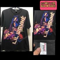 ราคา งานหัวสายแร๊ปLIL WAYNEเสื้อUSAมือสอง (11178778660)
