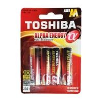 ราคา โตชิบา ถ่านอัลคาไลน์AA (Toshiba Alkaline Battery AA 4Pcs.) (46109571753)