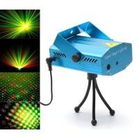 ราคา Mini Laser Stage Lighting ไฟเลเซอร์ ไฟดิสโก้ ไฟเธค กระพริบตามจังหวะเพลง เสียงตามจังหวะ (LS00004) (54910730640)