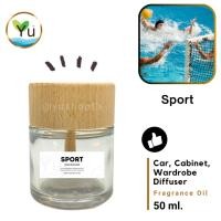 ราคา กลิ่น Sport | Car Diffuser น้ำหอมรถยนต์ ตู้ต่างๆ โต๊ะทำงาน : กลิ่นคล้าย น้ำหอม Poloo Sport หอมเคาเตอร์แบรนด์ | 50 ml. (55650471948)