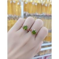 ราคา #แหวนนาคหัวพลอยเขียวส่อง (23471440419)