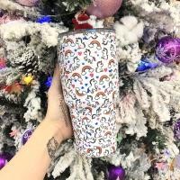 ราคา Yeti Unicorn Rainbow Thermos Cup 900ML ฝาปิดป้องกันการรั่วไหล B311 (24529650582)