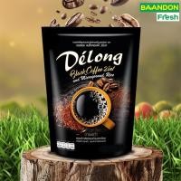 ราคา เดอลองแบลคคอฟฟี่ 2 in 1 กาแฟดำผสมข้าวสังข์หยด (6362457929)