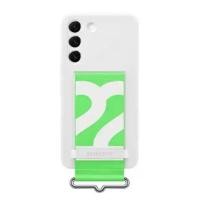 ราคา New Galaxy S22 Silicone Cover with Strap, Samsung Official case White (28158147370)