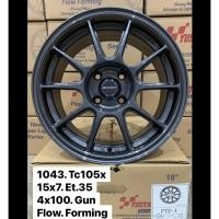 ราคา ล้อแม็กซ์YUSTA TC105Xขอบ15 4รู100กว้าง7นิ้ว ET35 ล้อมี 2 สีให้เลือก ล้อแม็กซ์คุณภาพแข็งแรง ล้อเบาflowforming(ราคา4ล้อ) (48308552015)