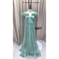 ราคา ชุดแต่งงานมือสอง/ (M57) Dinner Dress 95% เหมือนใหม่XL~XXL/中式礼物สําหรับขาย 9.5成新 (49559690371)