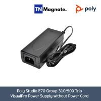 ราคา [สายพาวเวอร์] Poly Studio E70 Group 310/500 Trio VisualPro Power Supply without Power Cord (49007436474)