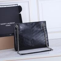 ราคา YSL Niki All-Match หรูหราไหล่เดียว Noble Dating Tote High-End Daily Underarm Bag ประณีตช้อปปิ้ง Messenger กระเป๋า Retro Classy กระเป๋าถือของขวัญให้ (46559802921)