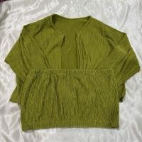 ราคา มือ2 สาวอวบ เซต2ชิ้น เกาะอก+เสื้อคลุม (29866633513)