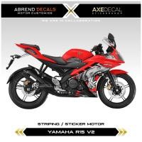 ราคา Yamaha R15 V2 Wolf Striping / Wolf Motor R15 / สติ๊กเกอร์สต็อก (50159019860)