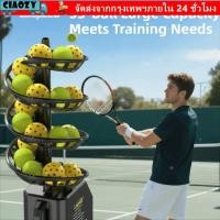 ราคา CIAOZY ลูกบอลฝึกซ้อมขว้าง 2-in-1 สำหรับเสิร์ฟและเทนนิส ปรับระดับได้ พร้อมรีโมทคอนโทรล (53706564092)