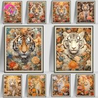 ราคา 【PL】ภาพวาดปักเพชร แนวโมเดิร์น ลายเสือ 5D ขนาด 30X40 ซม. สําหรับตกแต่งผนังบ้าน ห้องนั่งเล่น DIY (23652981878)