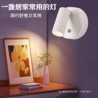 ราคา Wireless Charging Wall Lamp with Magnetic Attachment COB Spotlight usb Downlight Bedroom Wall Washer Light Wall Art led (43627750445)