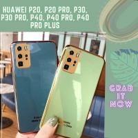 ราคา Huawei P20/ P20 Pro/ P30/ P30 Pro/ P40/ P40 Pro/ P40 Pro Plus แฟชั่น Jade Series เคสโทรศัพท์ TPU นุ่มชุบทอง (54810526123)