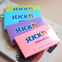 ราคา กระดาษโน้ตกาวในตัว STICK'N ขนาด 3x5 นิ้ว สีนีออน (9270540784)
