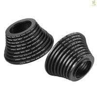 ราคา Andoer 18pcs 37-49-52-55-58-62-67-72-77-82mm Step Up / Step Down Lens Filter Metal Adapter Ring Kit (23929066359)