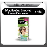 ราคา ลิเซ่ โบลว์เน่ ครีมมี่ โฟม คัลเลอร์ แนเชอรัล แมท แอช Liese Blaune Foam Color Natural Matt Ash (24056676299)
