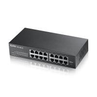 ราคา ZYXEL 16-Port GS1100-16 GbE Unmanaged Switch (4776923237)