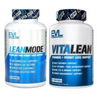 ราคา (พร้อมส่ง) EVLution Nutrition, LeanMode / VitaLean / Nite Stimulant Free Weight Loss Support (45502534335)