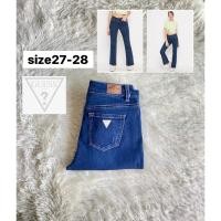 ราคา GUESS Flared Jeans แท้% มือสอง (24407547584)