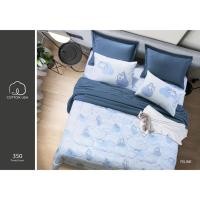 ราคา SANTAS ชุดเครื่องนอน ดีไซน์ FELINE ขนาด 5 , 6 ฟุต set 6 ชิ้น ทอ 350 เส้นด้าย (42109272939)