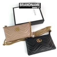ราคา New Gucci marmont mini chain bag (2357084642)