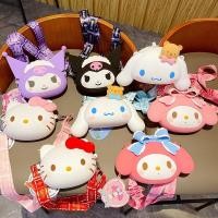 ราคา กระเป๋าสะพายไหล่ ซิลิโคน ลายการ์ตูนดิสนีย์ คิตตี้ มายเมโลดี้ คุโรมิ น่ารัก เหมาะกับของขวัญ สําหรับเด็กผู้หญิง นักเรียน (25306705437)