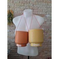 ราคา กระติ๊บข้าวเหนียว พลาสติก ขนาดใหญ่ 11×12 ซม.มีรูระบายอากาศ (50207120264)