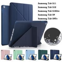 ราคา 005.เคสฝาพับ For SAMSUNG Galaxy Tab S6 lite A7 lite/Tab S11 A11 2025/Tab S7 S8 S9 FE S9FE/Tab A9 Plus A9Plus มีช่องปากกา (41272821134)